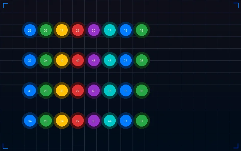 时时彩号码球特写